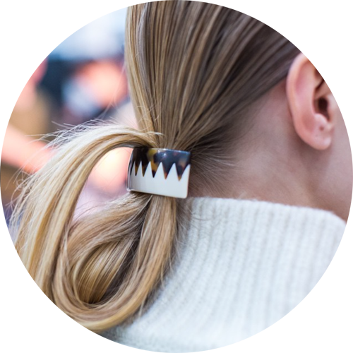 Regram from&nbsp;@suno "Fold and clip. Hair by @kenraprofessional. #SUNONY #FW15 #NYFW #MBFW #Barrette"