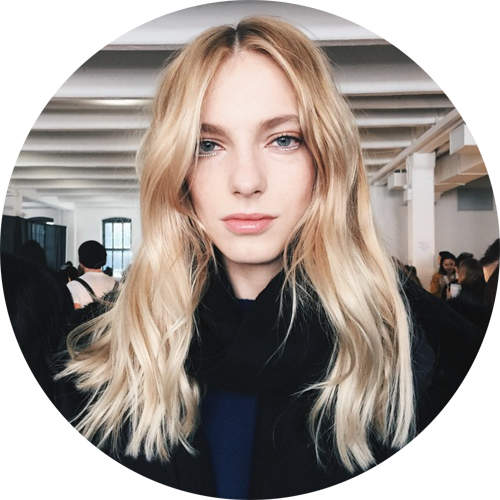 Striking Eyes at Rodarte Fall 2015