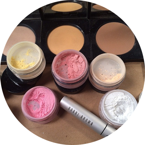 Bobbi Brown for a flawless finish at Tibi's Fall 2015 -&nbsp;Regram @bobbibrown