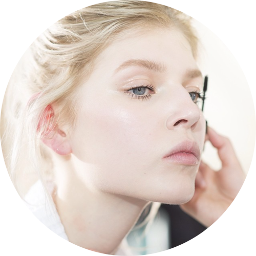 How to achieve the prettiest paired-down makeup seen at Nina Ricci Fall 2015