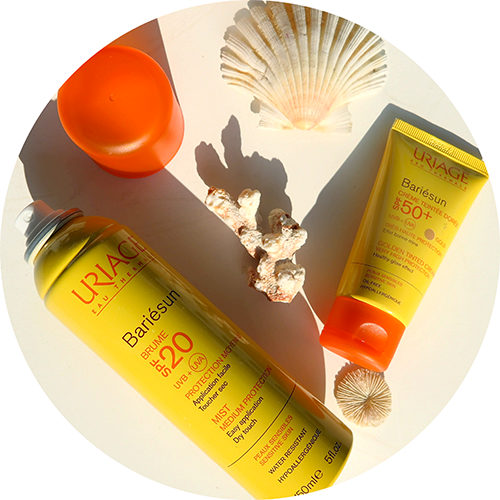 The sun routine for lazy girls: Uriage