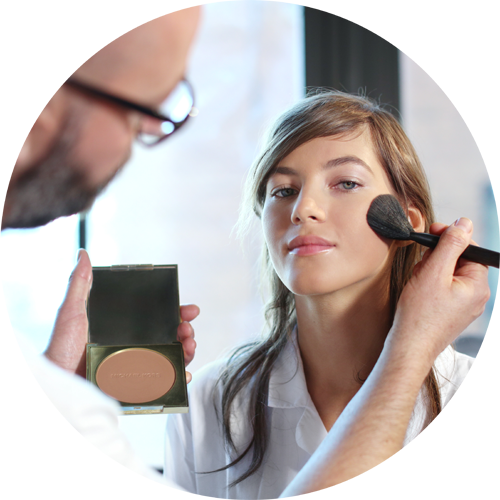 The easy yet stylish beauty look at Micheal Kors SS2016