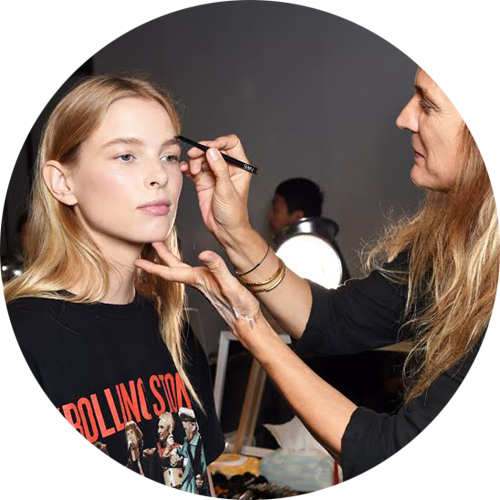 Nars Cosmetics backstage at Thakoon SS2016