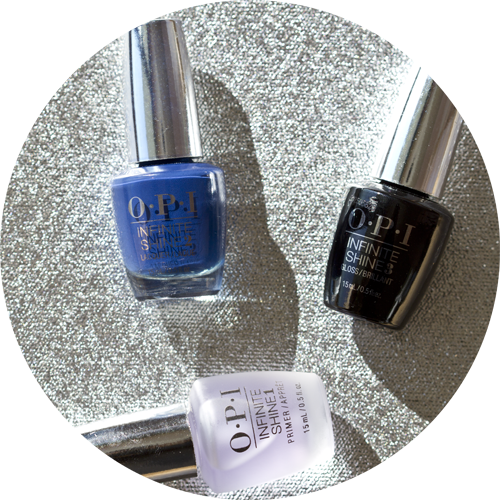 Many of the day: OPI Infinity Shine in Get Ryd-of-thym Blues