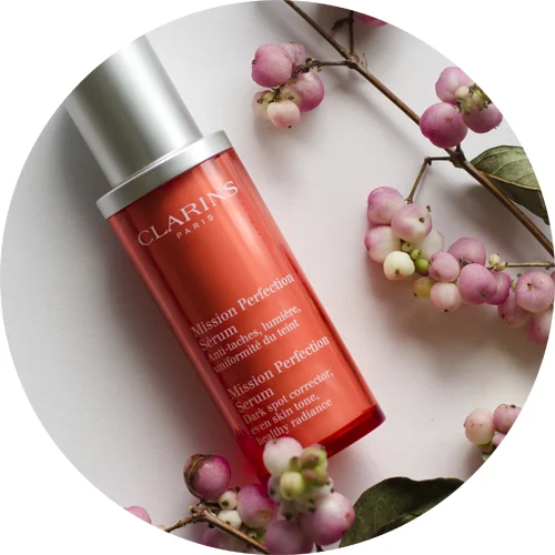 Skin glows form within with the new Mission Perfection Sérum By Clarins