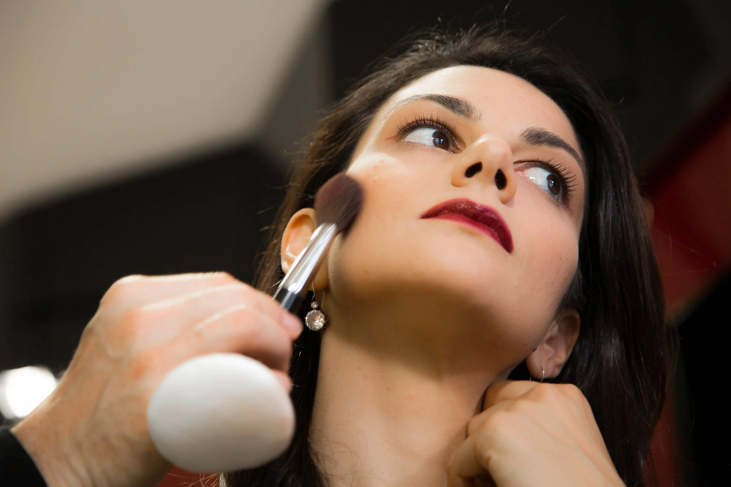 Joues Contraste in Rouge Profond