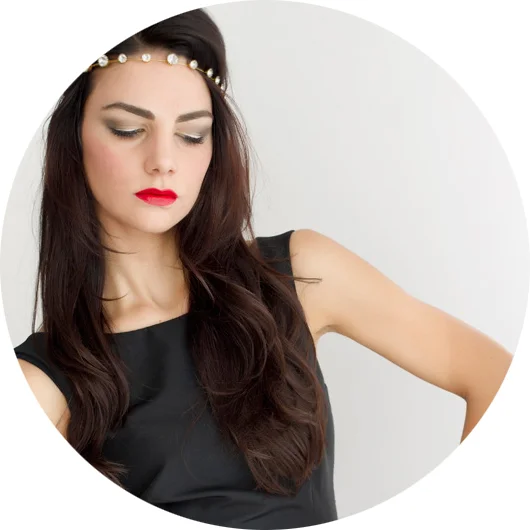 The perfect makeup look for a Masquerade Ball 