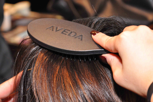 Step 1 - Pramāsana™ Exfoliating Scalp Brush