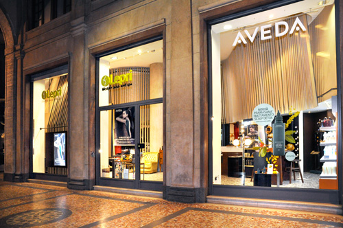 Lepri Aveda Salon in Milan