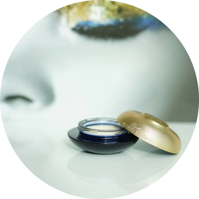 Guerlain's Orchidée Imperiale Créme Contour Yeux & Levres: the first chrono-cream