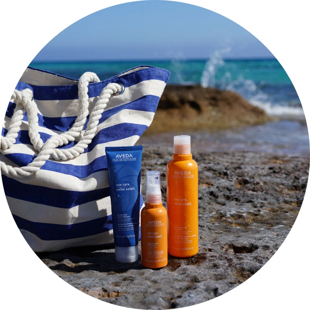 How to take care of your hair in the sun (and after) with Aveda