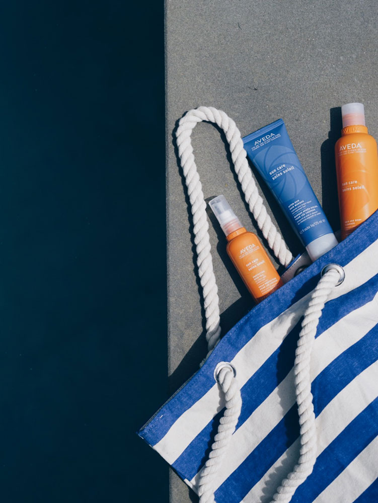 How to take care of your hair in the sun (and after) with Aveda — Beautique