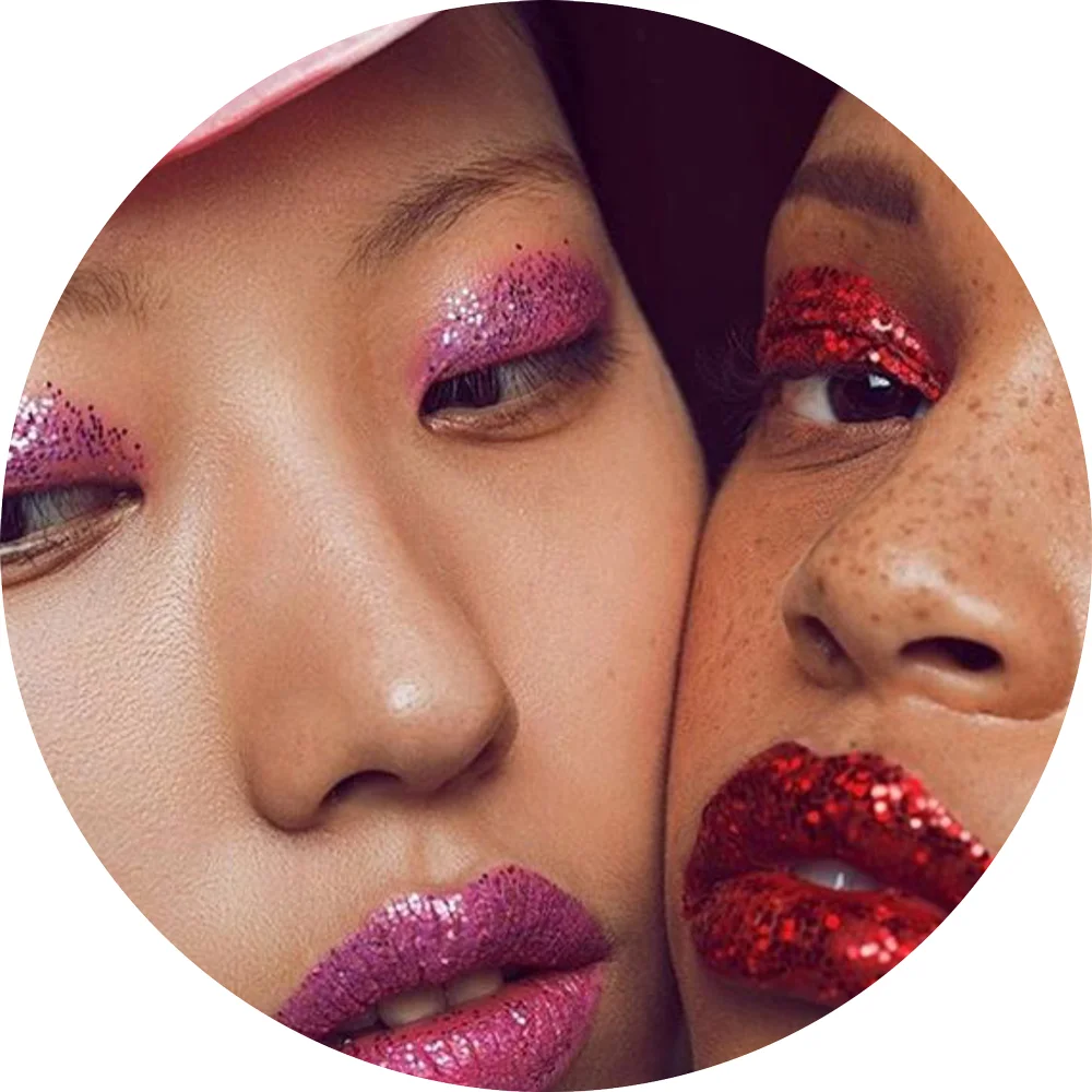 Backstage at NYFW AW2019 makeup artists went bolder then usual