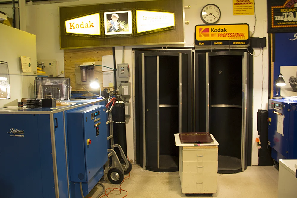 Entrance to our Darkrooms