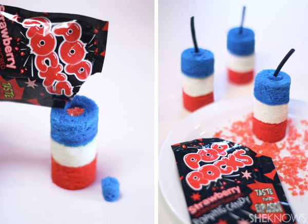 {Via} These Pop Rock cakelettes are sure to be all the rage at the dessert table.