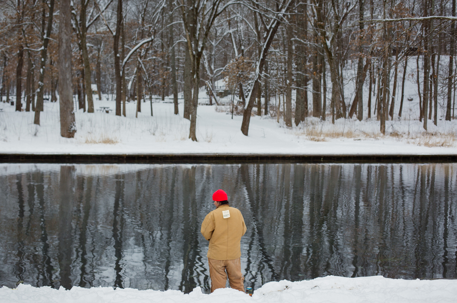 Trout season opening day at Maramec Spring Park near St. James, Mo. on March 1, 2015. (Photos by Brad Zweerink)