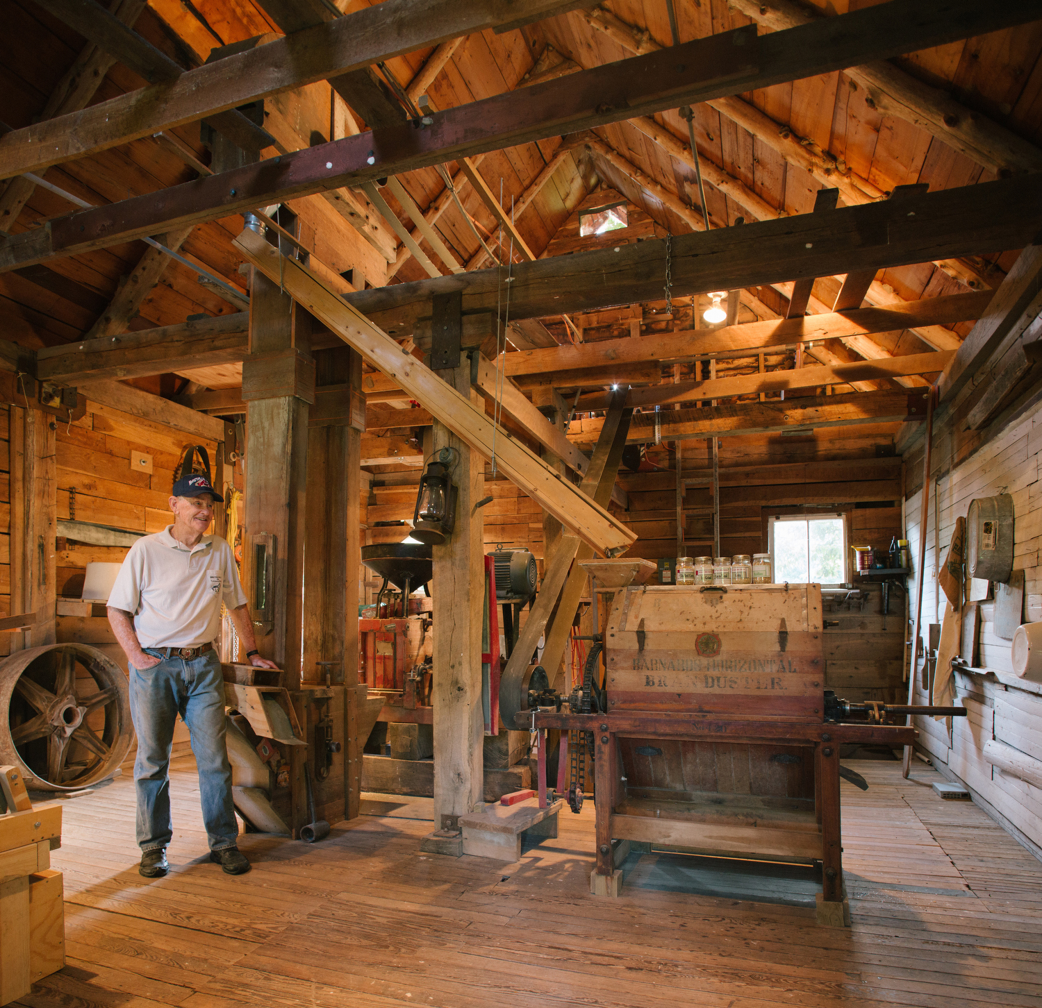 Clyde and Janet Beal's Britain Mill at Turnback Creek near Halltown, Mo. on Aug. 13, 2015. Photos by Brad Zweerink