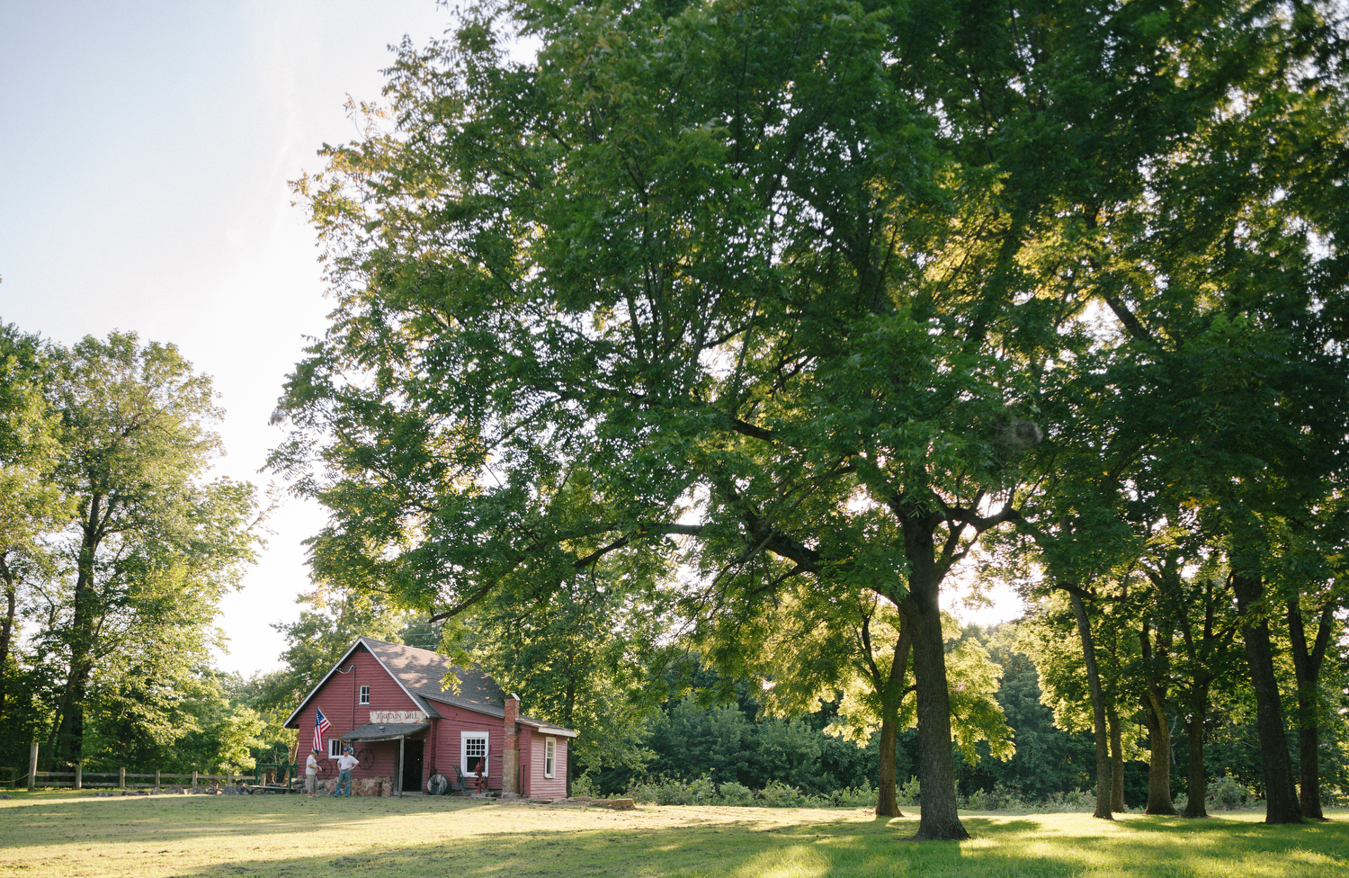 Clyde and Janet Beal's Britain Mill at Turnback Creek near Halltown, Mo. on Aug. 13, 2015. Photos by Brad Zweerink