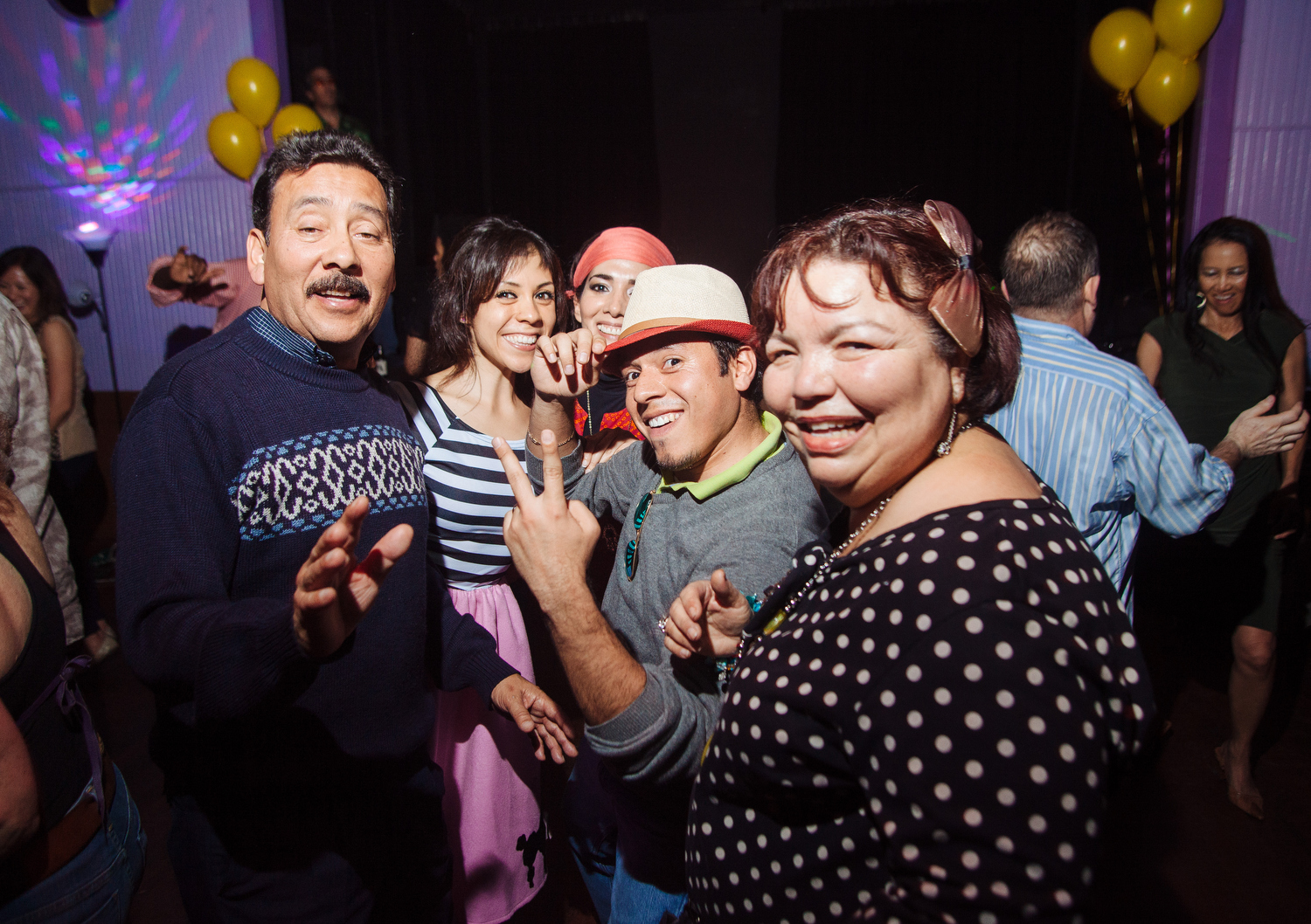 Kym's 50th birthday party at the Humanist Hall in Oakland, Calif., Feb. 26, 2016. Photos by Brad Zweerink