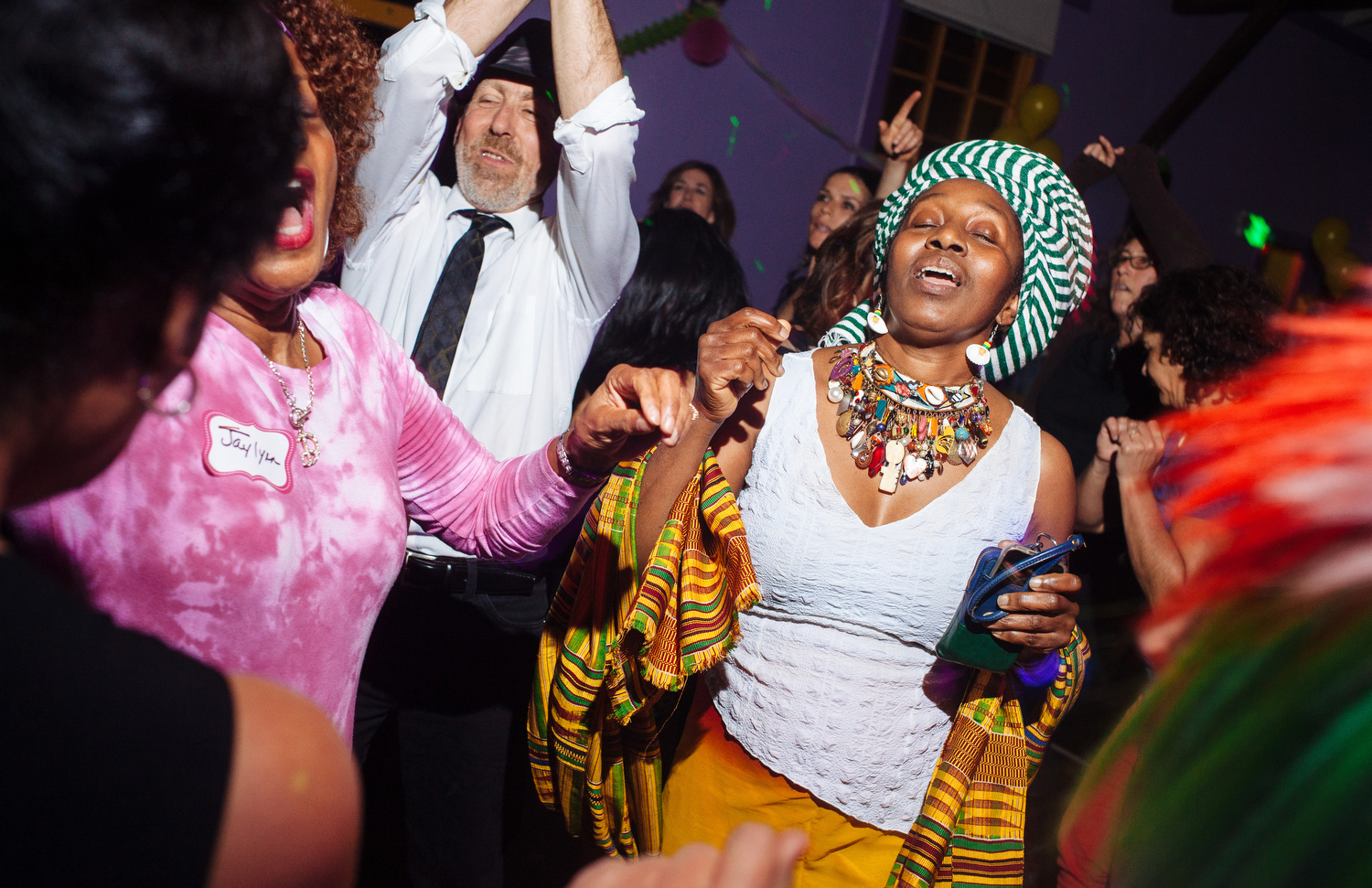 Kym's 50th birthday party at the Humanist Hall in Oakland, Calif., Feb. 26, 2016. Photos by Brad Zweerink