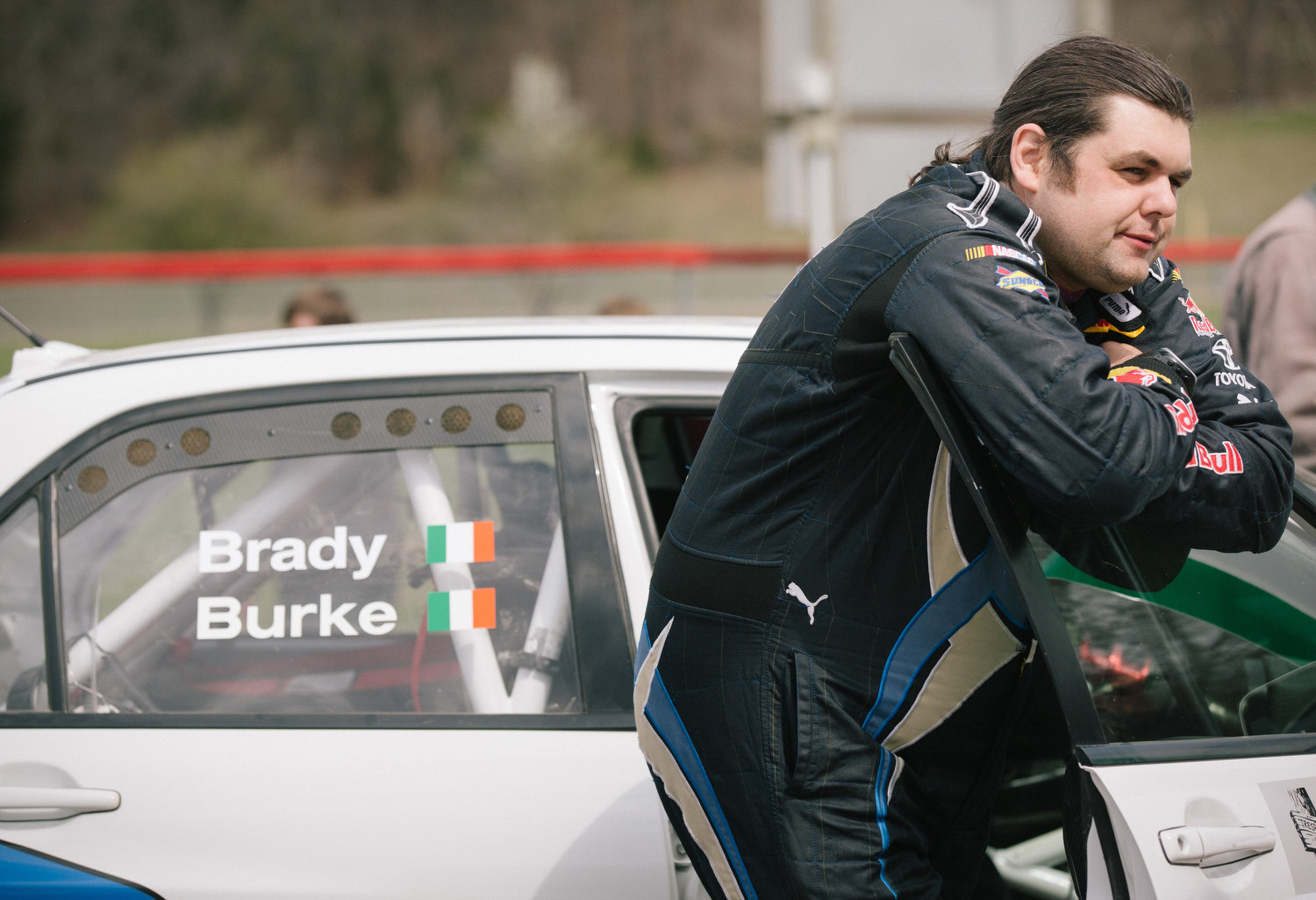 Co-driver Martin Brady