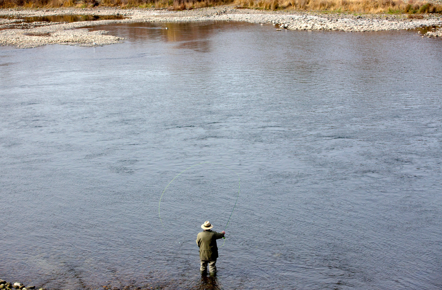 Photos of people and places effected by the California drought. Photographed for Earthjustice. Read the stories here: http://earthjustice.org/features/the-california-drought Fly fishing on the American River.