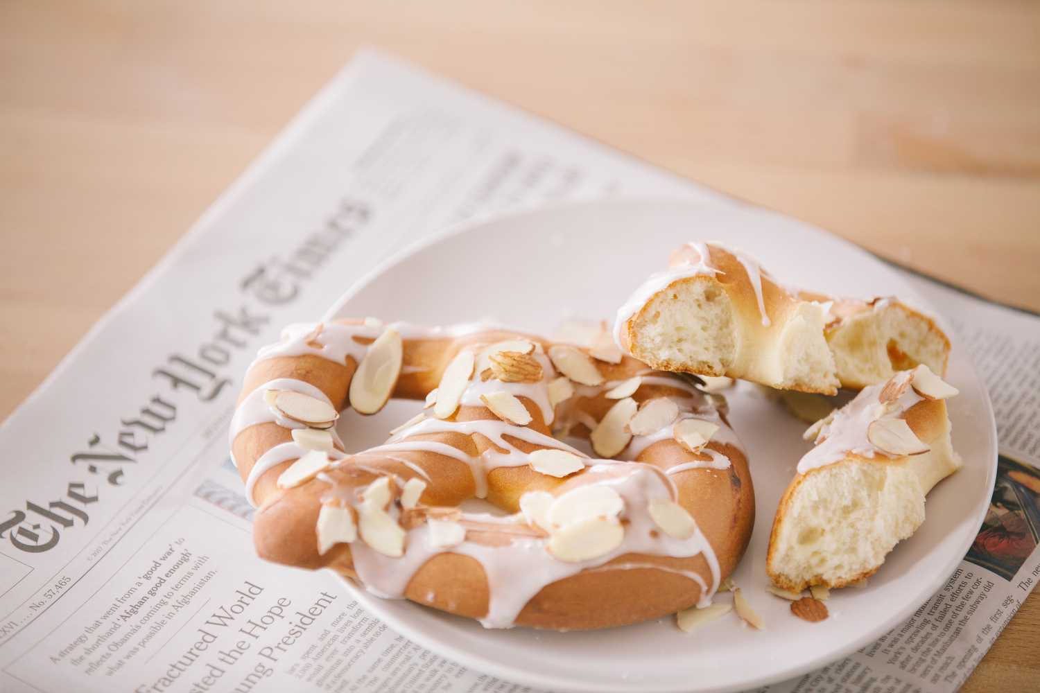 Butcher + Baker's Kringla Sweet Pretzels Springfield, Mo. on Jan. 4, 2016. Photo by Brad Zweerink.