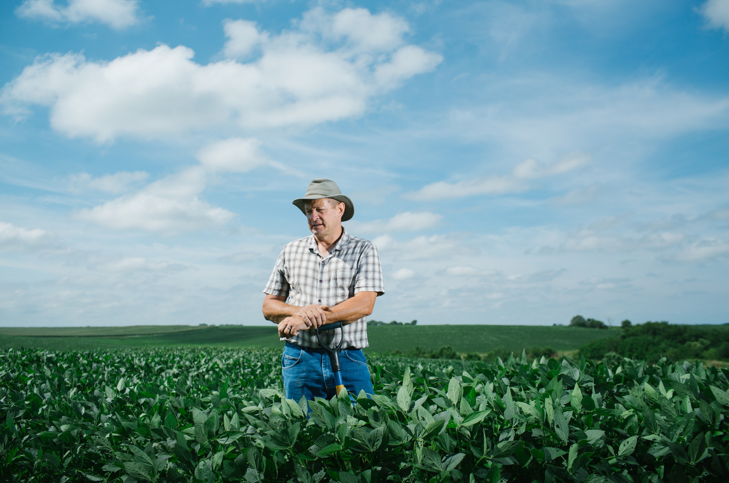  Chris Teachout     Soy and corn farmer using sustainable practices in Shenandoah, Iowa 