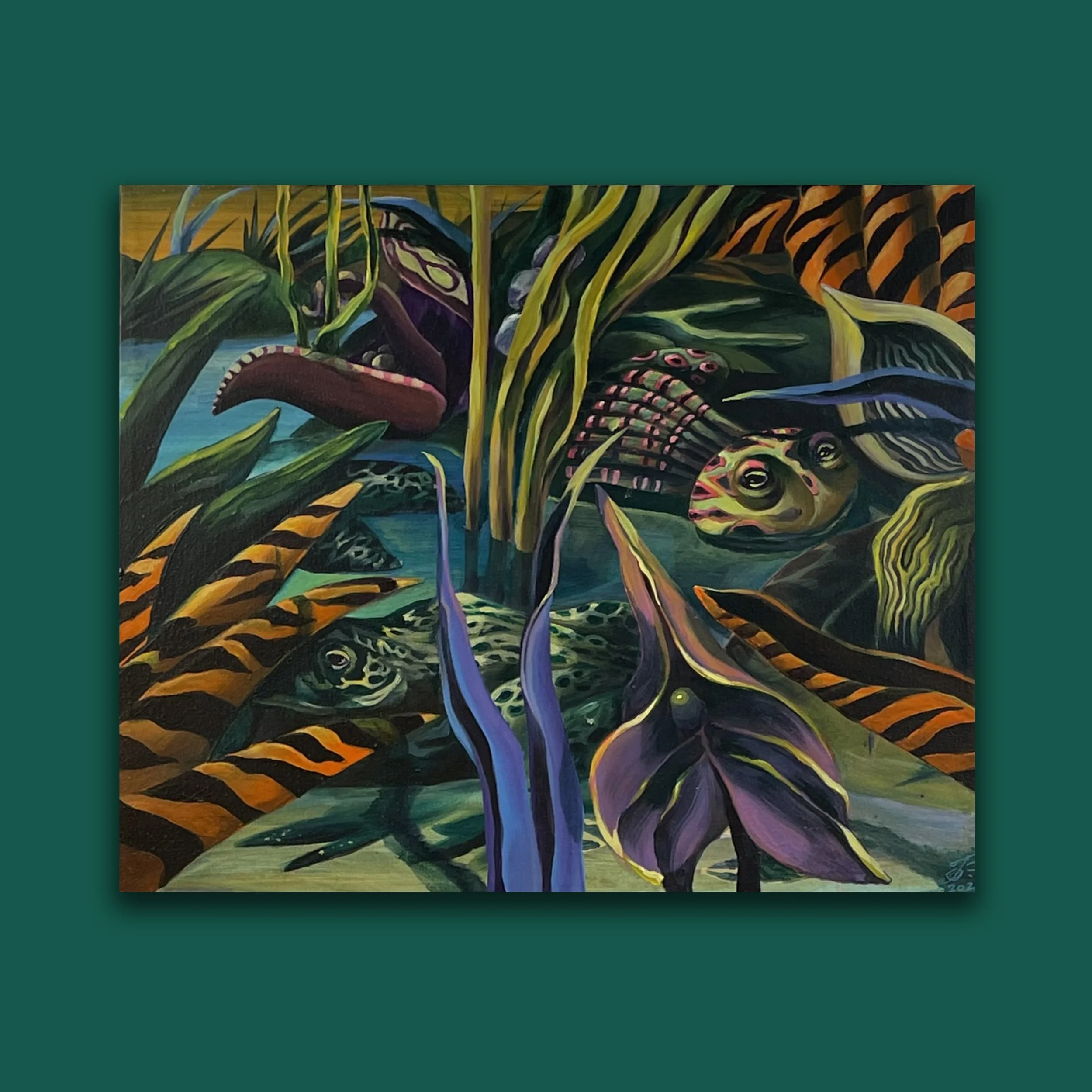 «Oppa Tangping style!», 2021  (50x60cm)