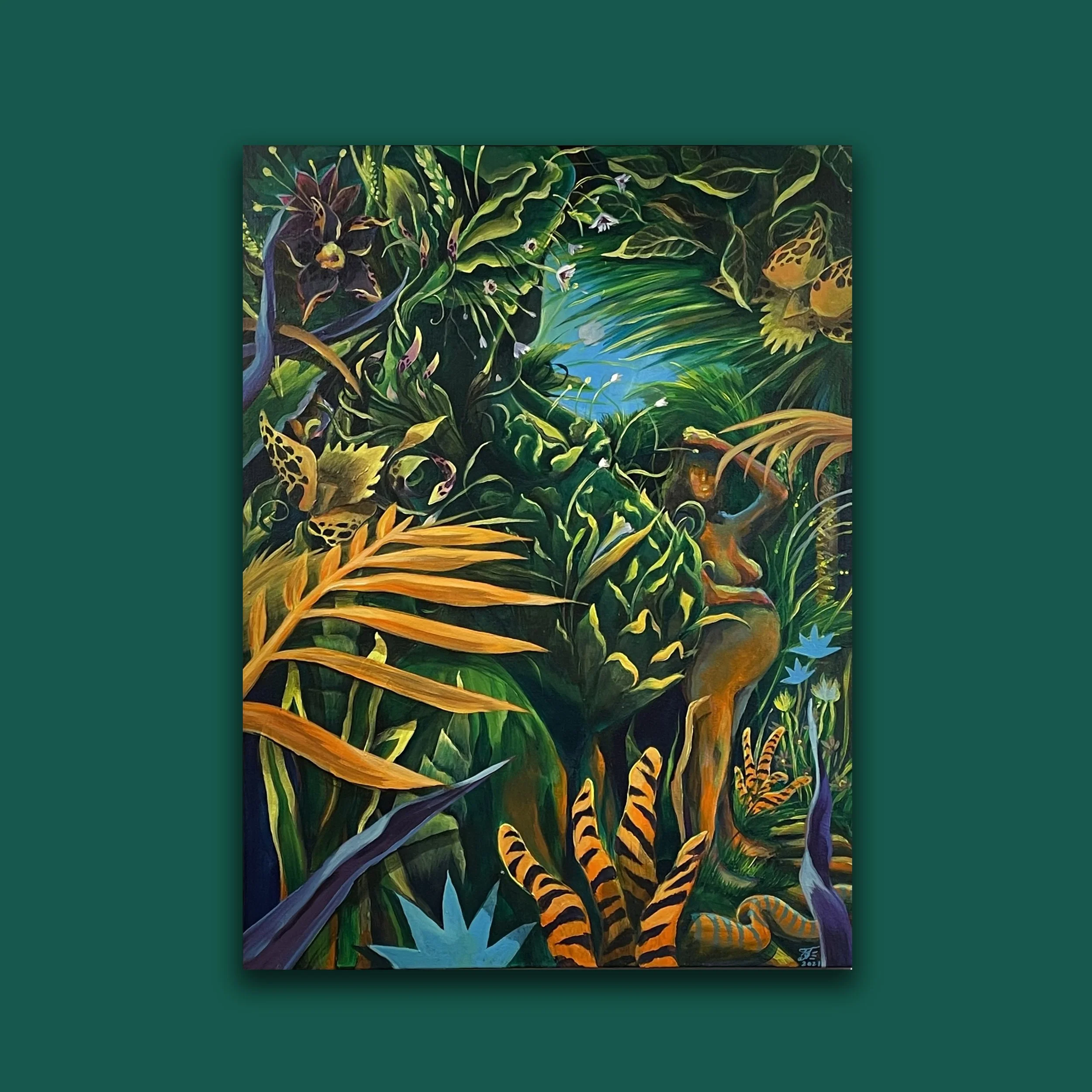 «Imitatio nutrio natura/ the imitation of nature nourish», 2021  (60x80cm)