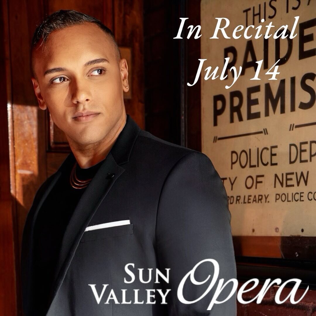 I am SO excited to be returning to Sun Valley Opera in for a Bastille Day recital in tandem with @nataliasantaliz - featuring works by Jacques Brel, Rameau, Lully, Juliette Gr&eacute;co and L&eacute;o Ferr&eacute;! @sun_valley_opera we are coming for
