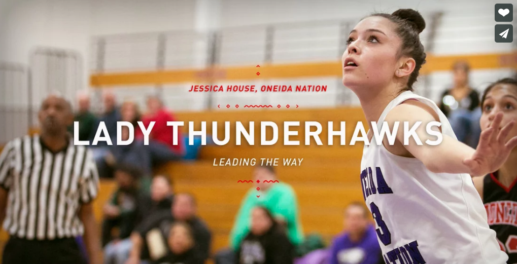 Lady Thunderhawks ~ Jessica House - Oneida Nation
