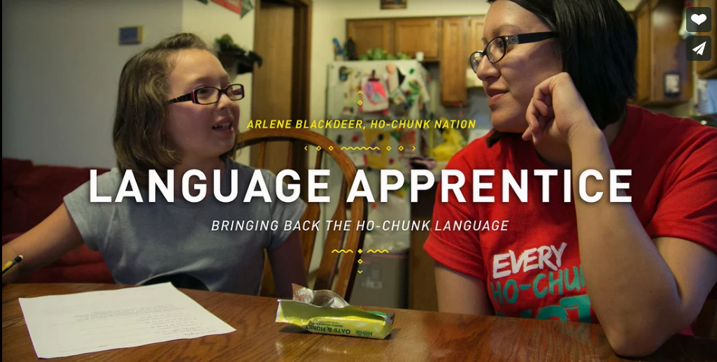 Language Apprentice ~ Arlene Blackdeer - Ho-Chunk Nation
