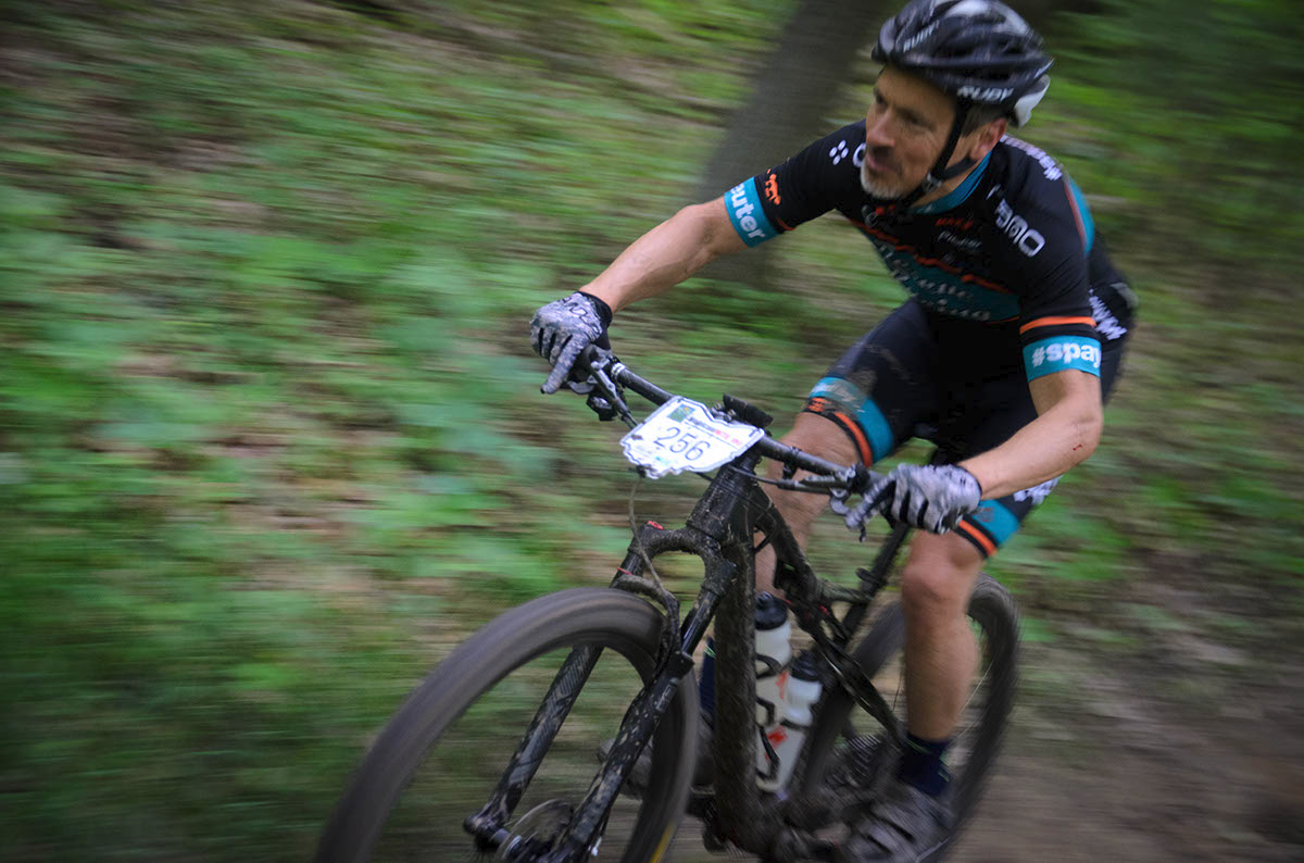 Scott Mormann of Rescue Racing in the zone on the MSP Trail Photo Credit: Butch Phillips