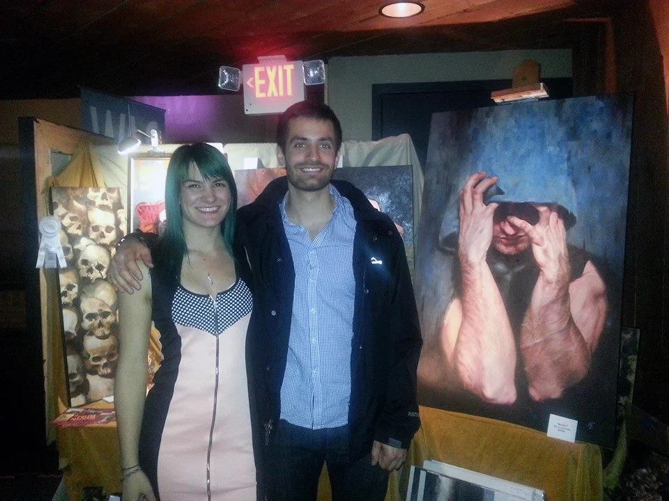 Dom and I with Burden at RAW Minneapolis April 16th.