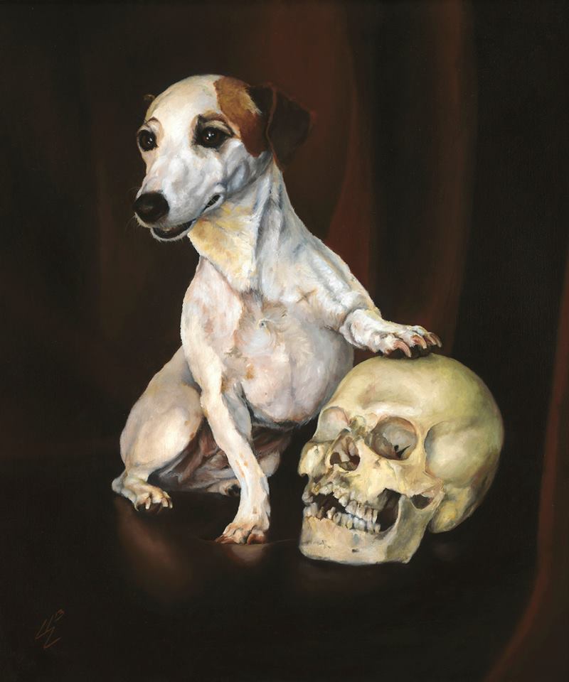 "The Kings Jester" 20x26 Oil on Canvas 2013 Commissioned 