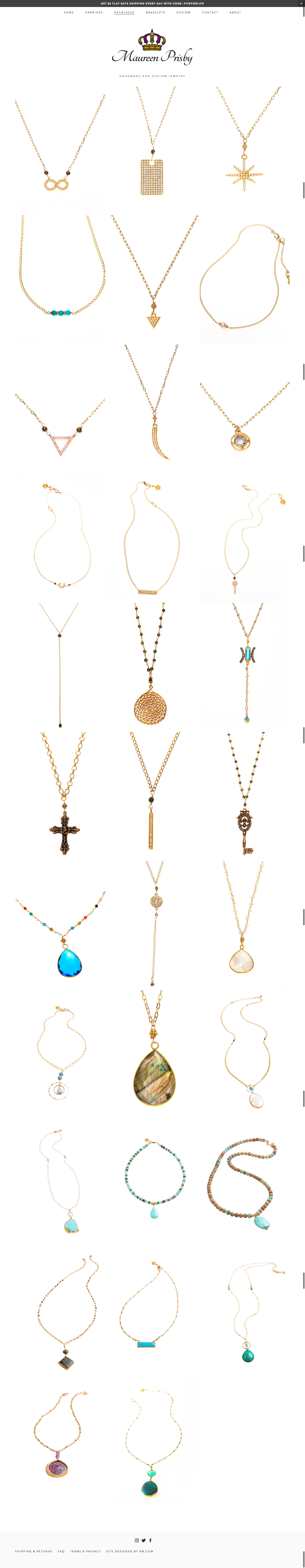 After- Category Page, Necklaces