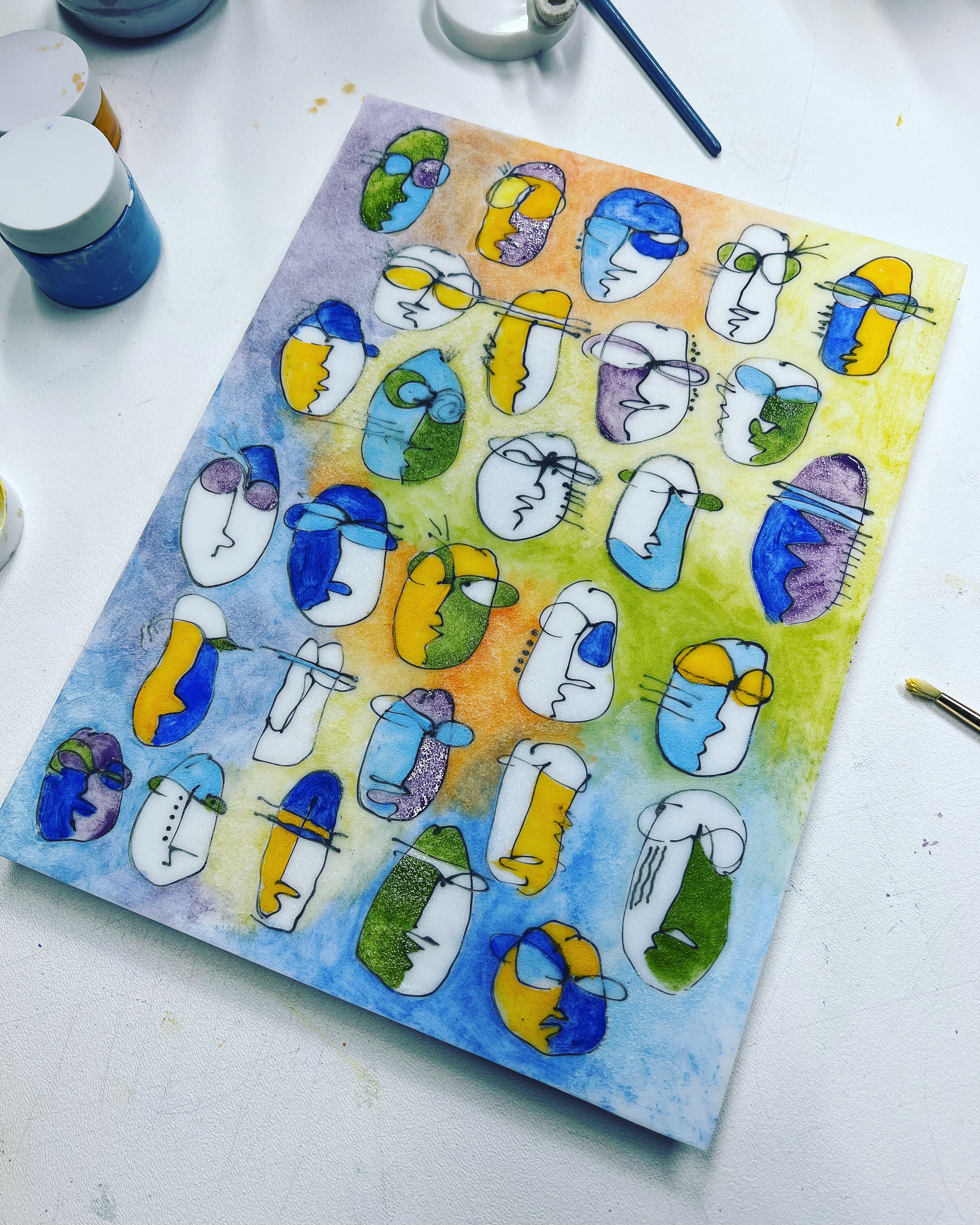 More Faces...