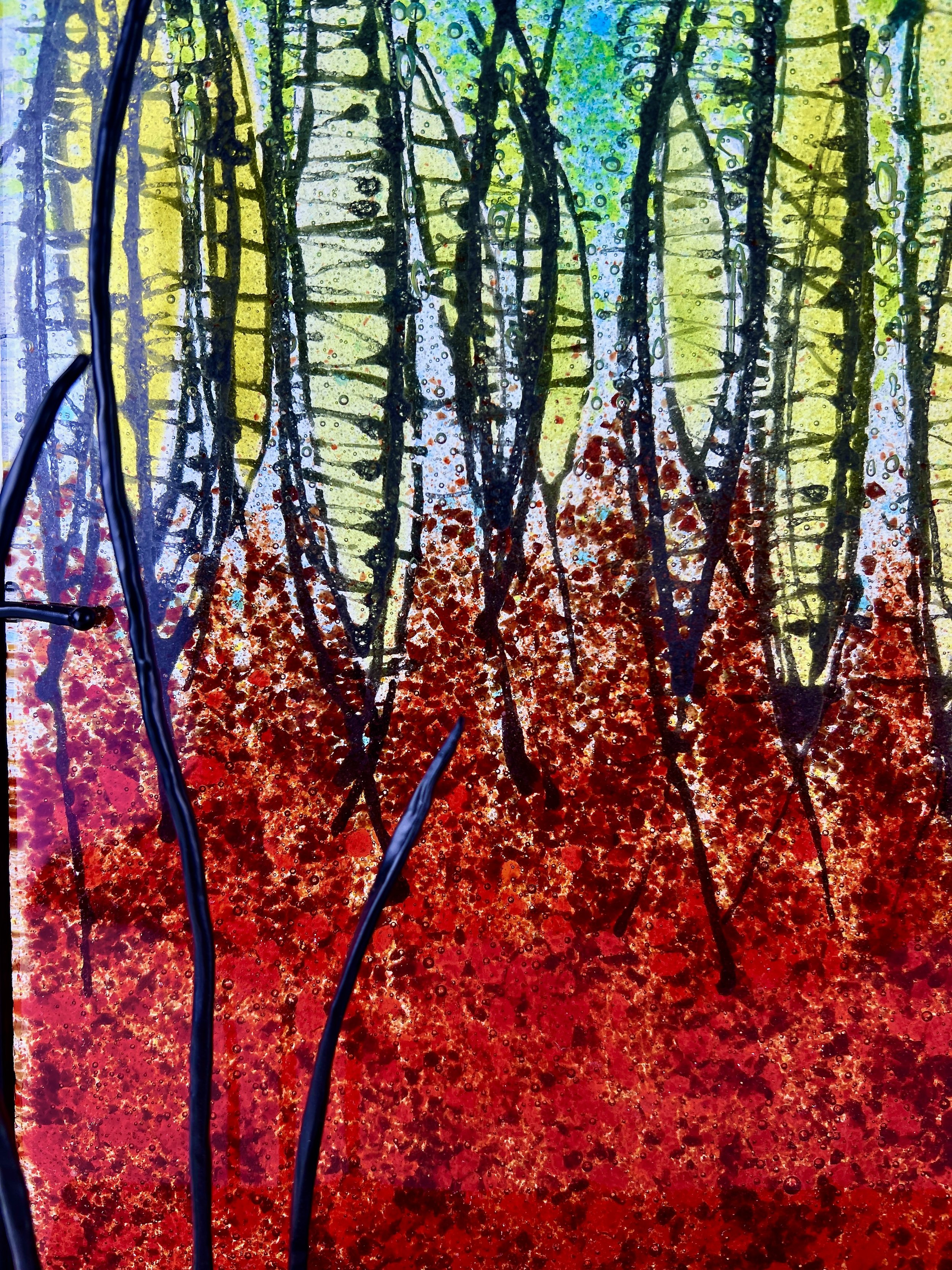 Red Field - detail 1