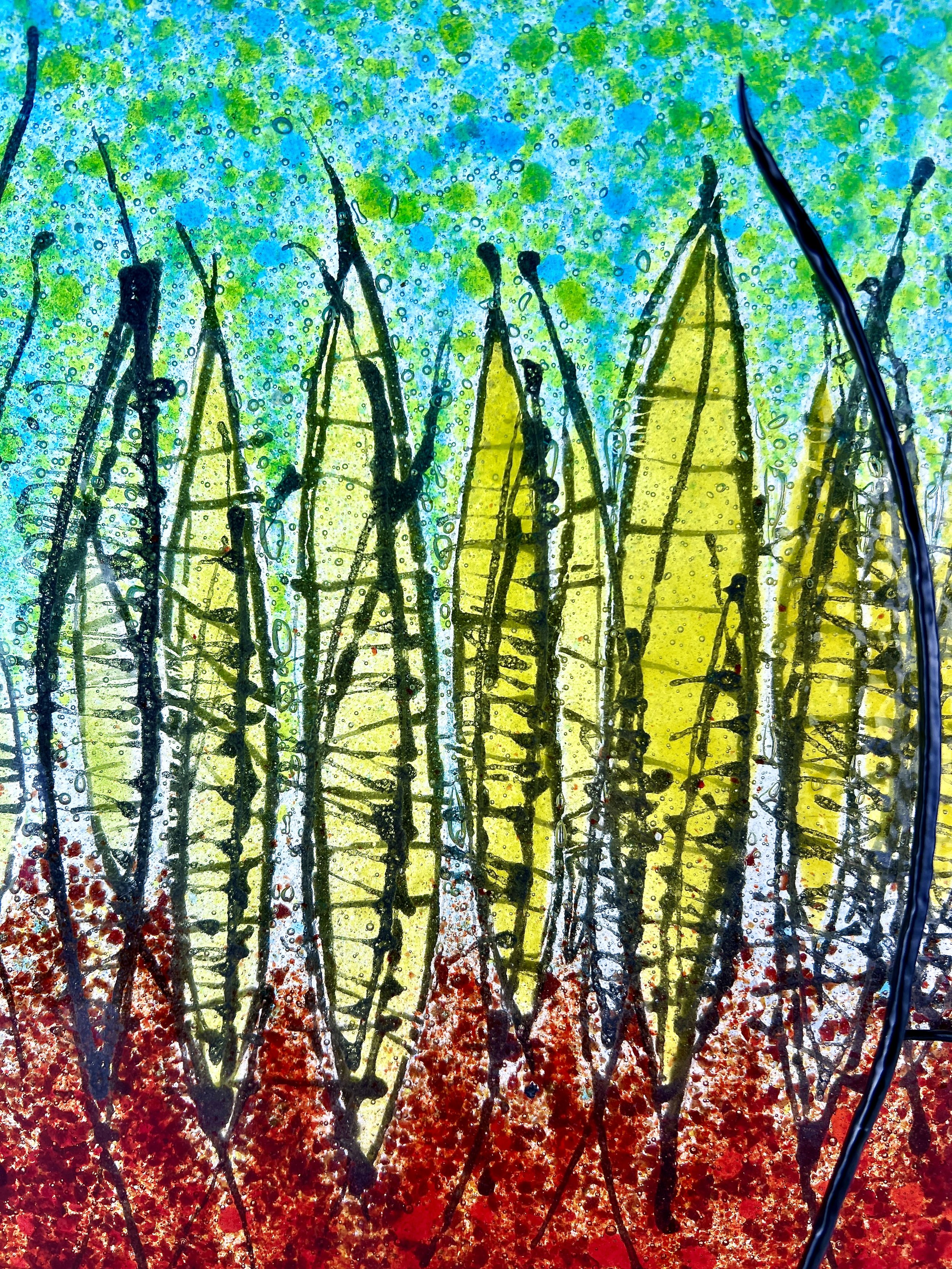 Red Field - detail 2