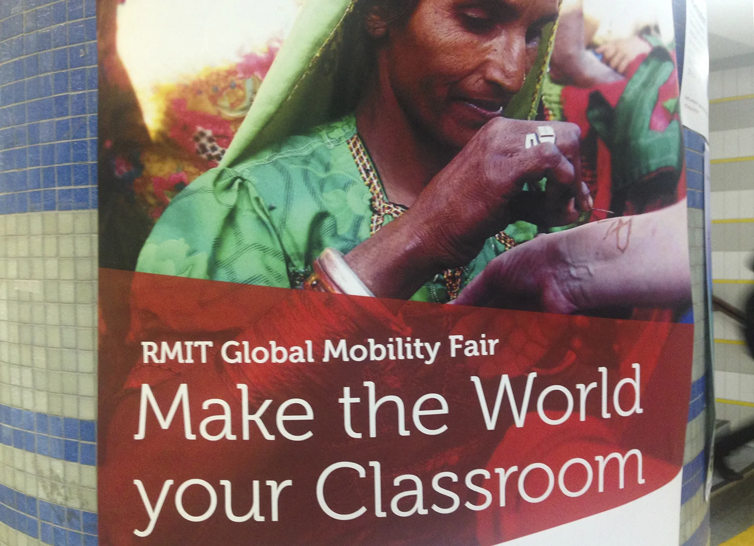 Make the World your Classroom, Rmit University ad, Melbourne, Australia, 2015