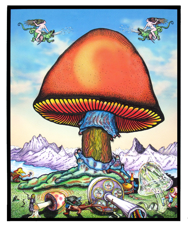 Mushroom Landscape — FLOURNOY HOLMES