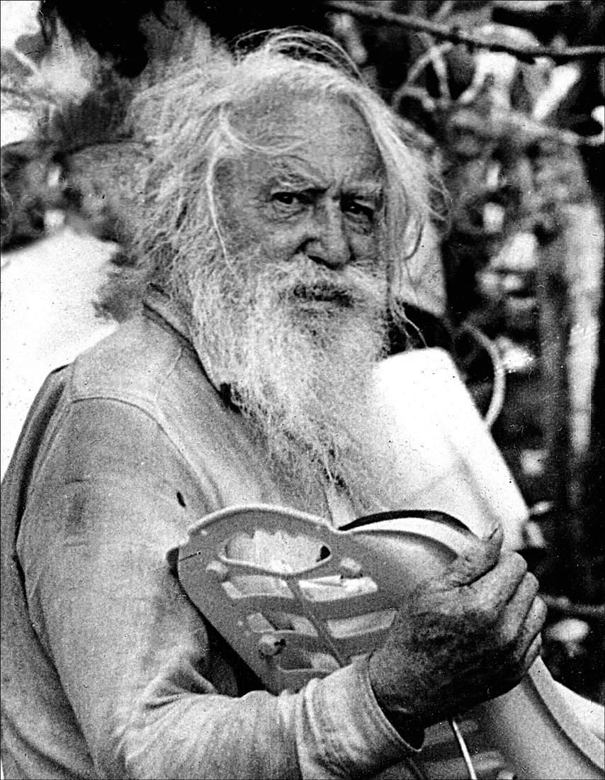 CLARENCE SCHMIDT, FOLK ARTIST 1973