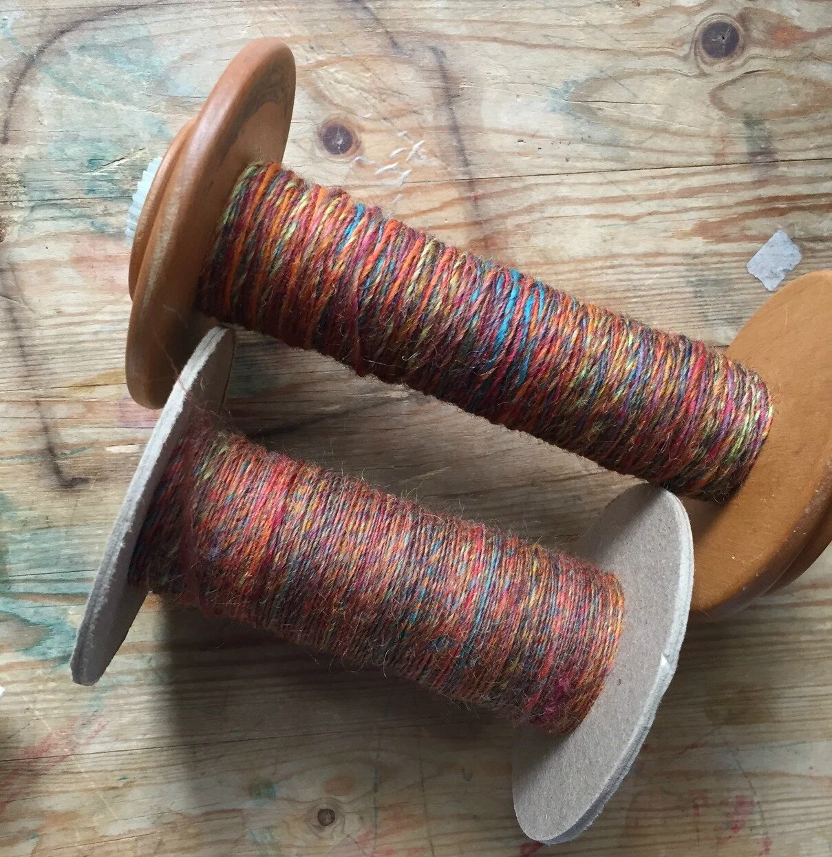 Plying Sample Along: Spinning Singles to Ply
