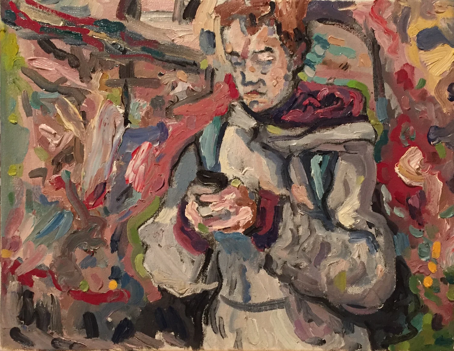    Boy    oil on canvas 14 x 18 in 2014  &nbsp; 