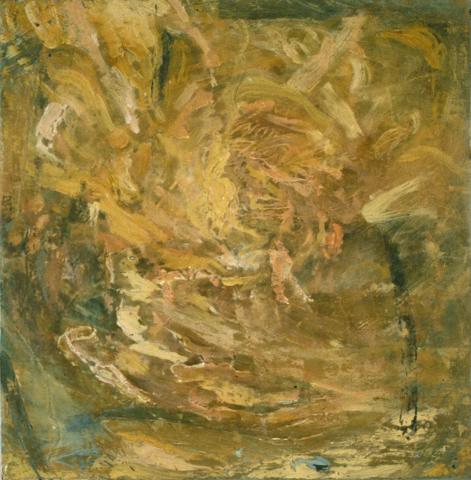    Sunrise    Oil, Shellac, PVA on board 30 x 28 cm 1998  &nbsp;  &nbsp; 