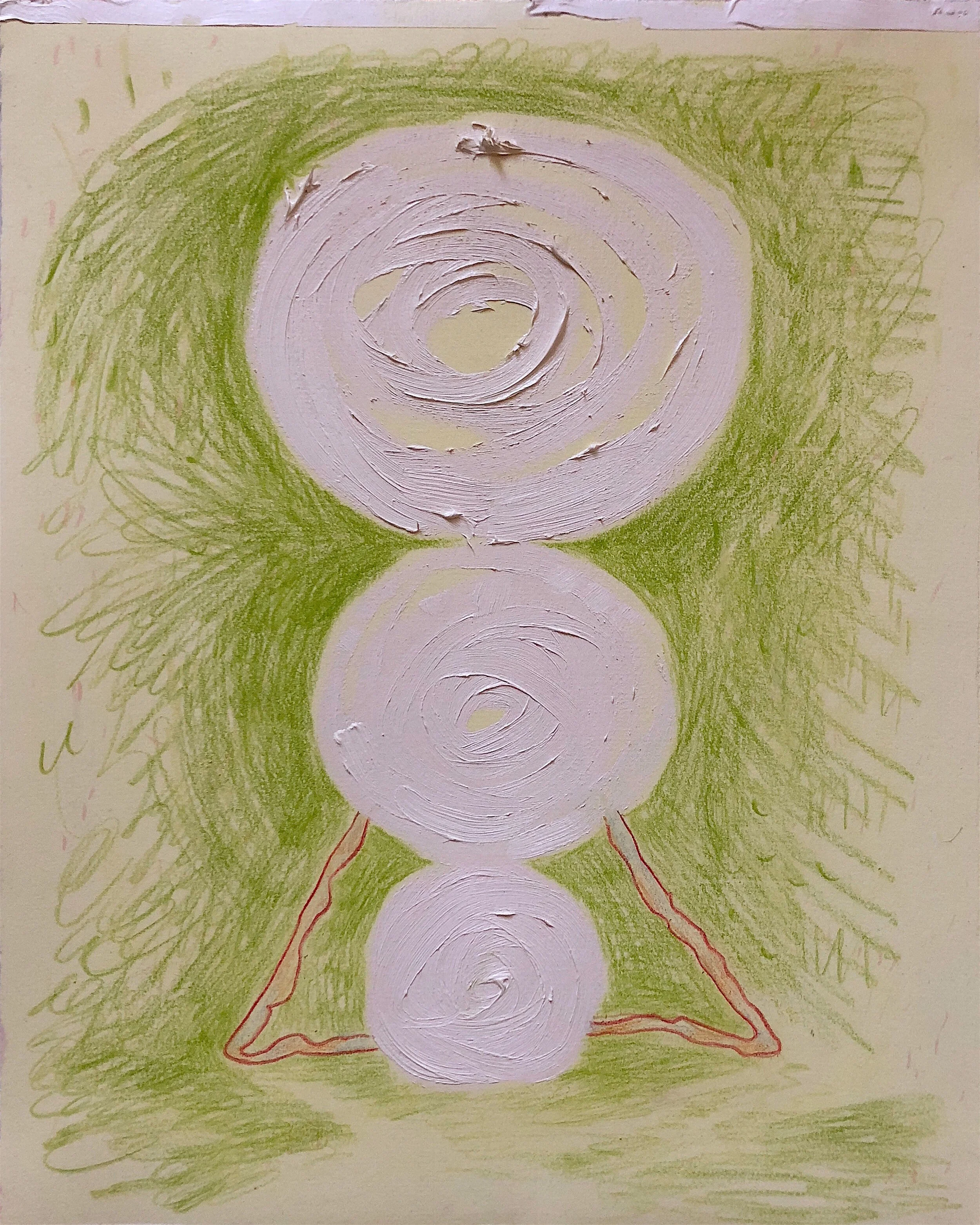    Snogi    Oil on paper 2018 