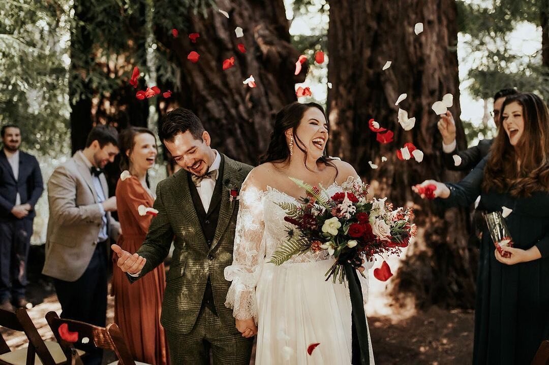 &quot;Here, sown by the Creator&rsquo;s hand.
In serried ranks, the Redwoods stand:
No other clime is honored so,
No other lands their glory know.&quot; 🌲

The Redwoods by Joseph B. Strauss 

Planning+Design: @bigsurweddings
Photographer: @lynnlewis