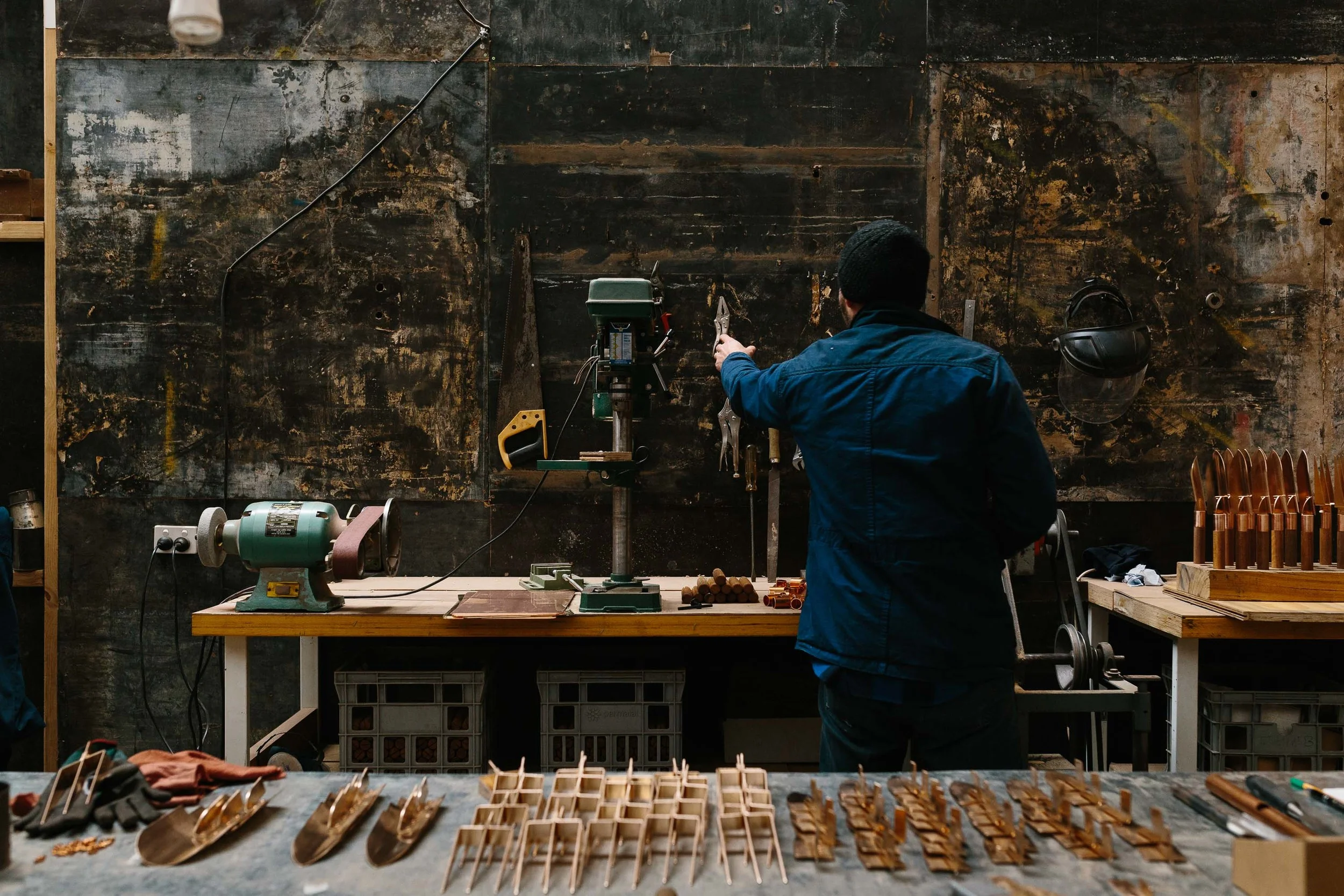 Marnie Hawson, Melbourne lifestyle photographer for Grafa Garden (copper gardening tools)