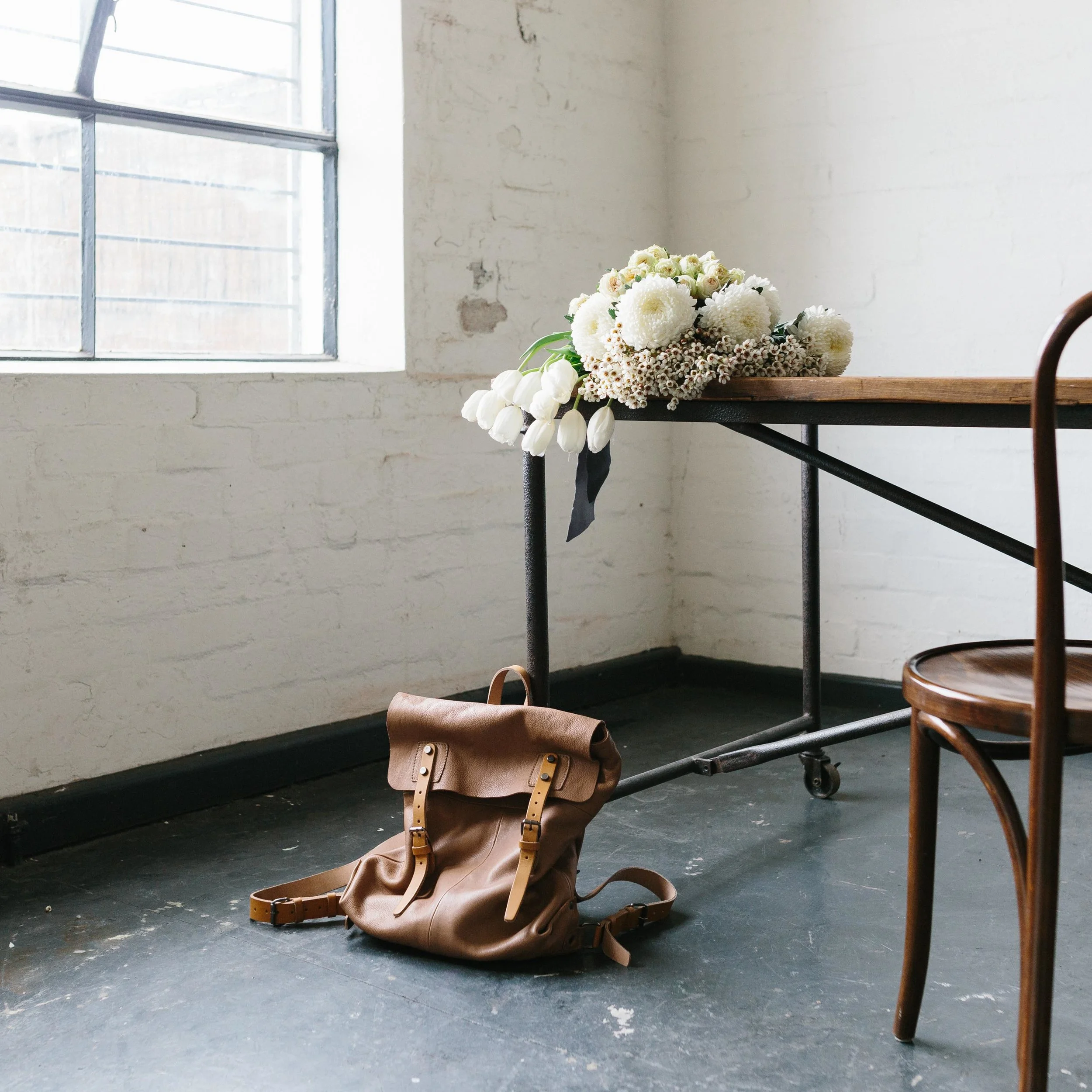 Huide leather backpack from Elk Accessories, photo by Marnie Hawson